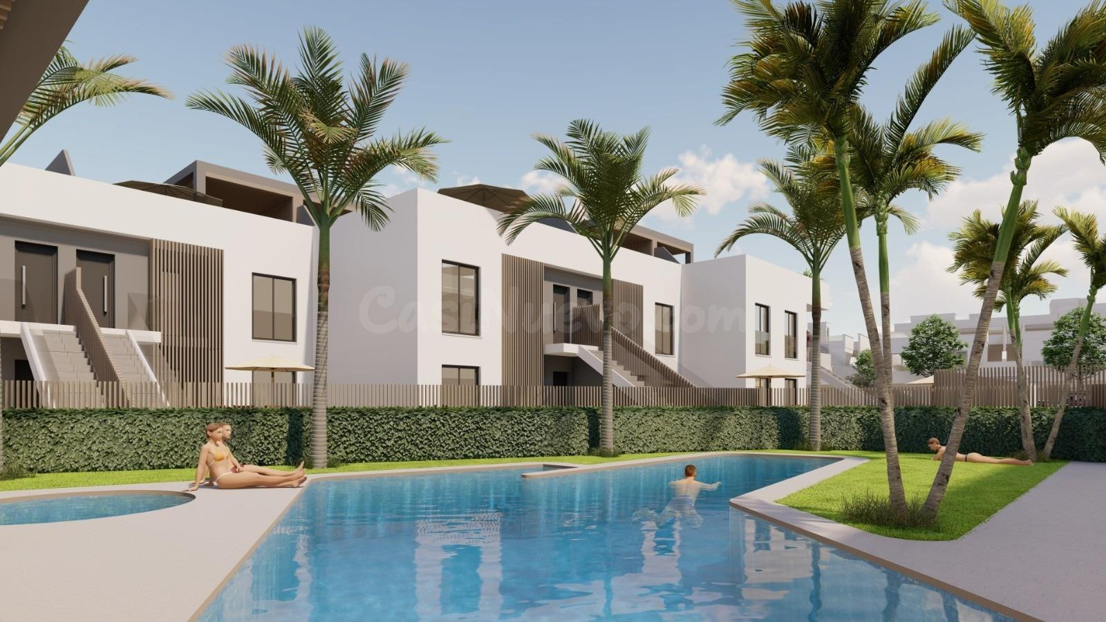 Apartamentos y bungalós de nueva construcción en venta en Pi