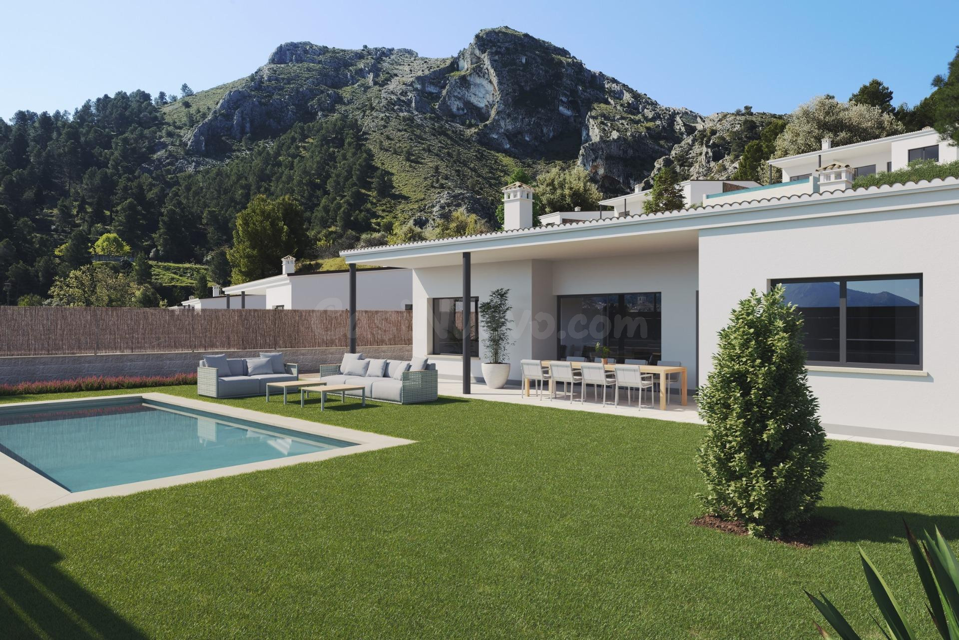 Villas de nueva construcción en Penáguila: tranquilidad y na - foto 3