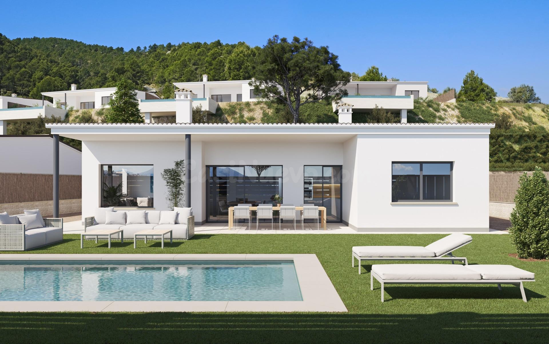 Villas de nueva construcción en Penáguila: tranquilidad y na - foto 3