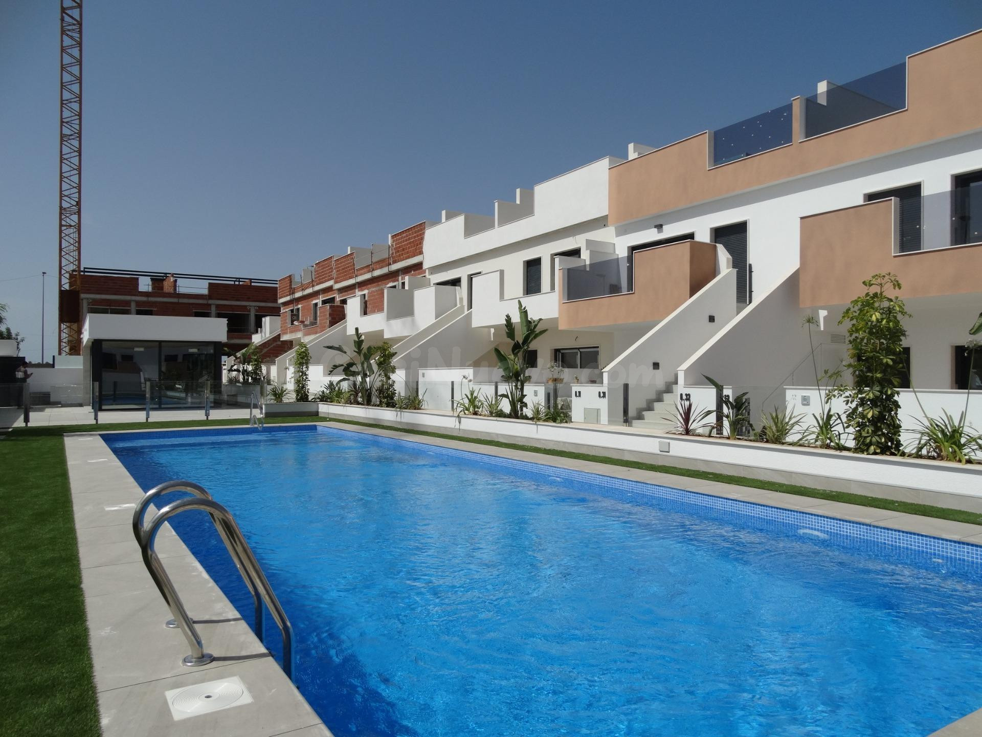Bungalows de Obra Nueva con Solárium o Jardín en Pilar de la Horadada