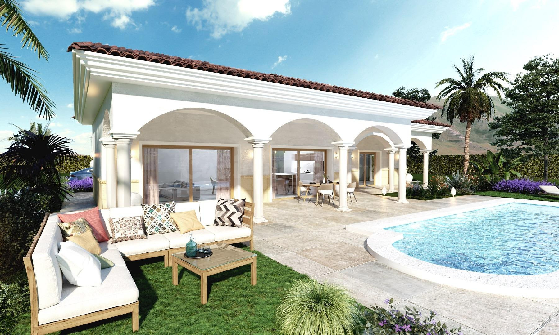 Villas de nueva construcción en amplias parcelas rústicas en - foto 2