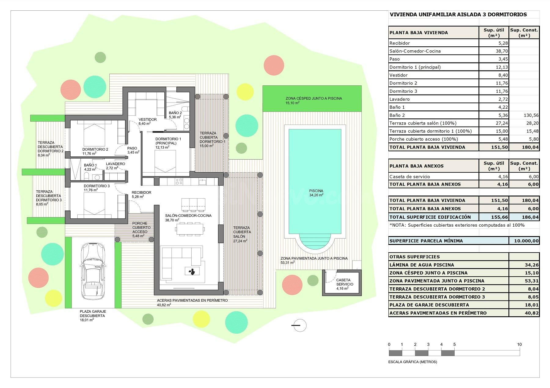 Villas de nueva construcción en amplias parcelas rústicas en - foto 5