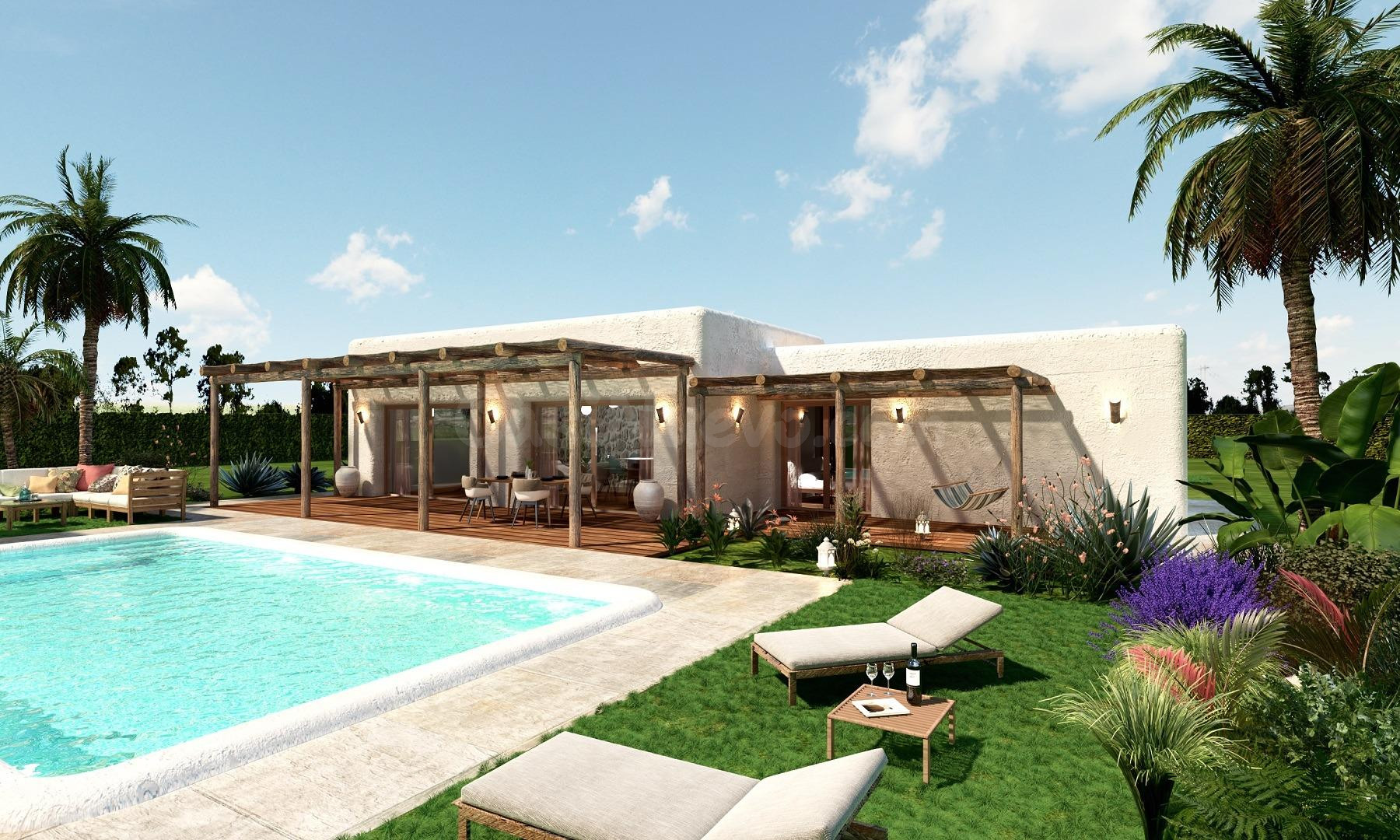 Villas de nueva construcción en amplias parcelas rústicas en - foto 2
