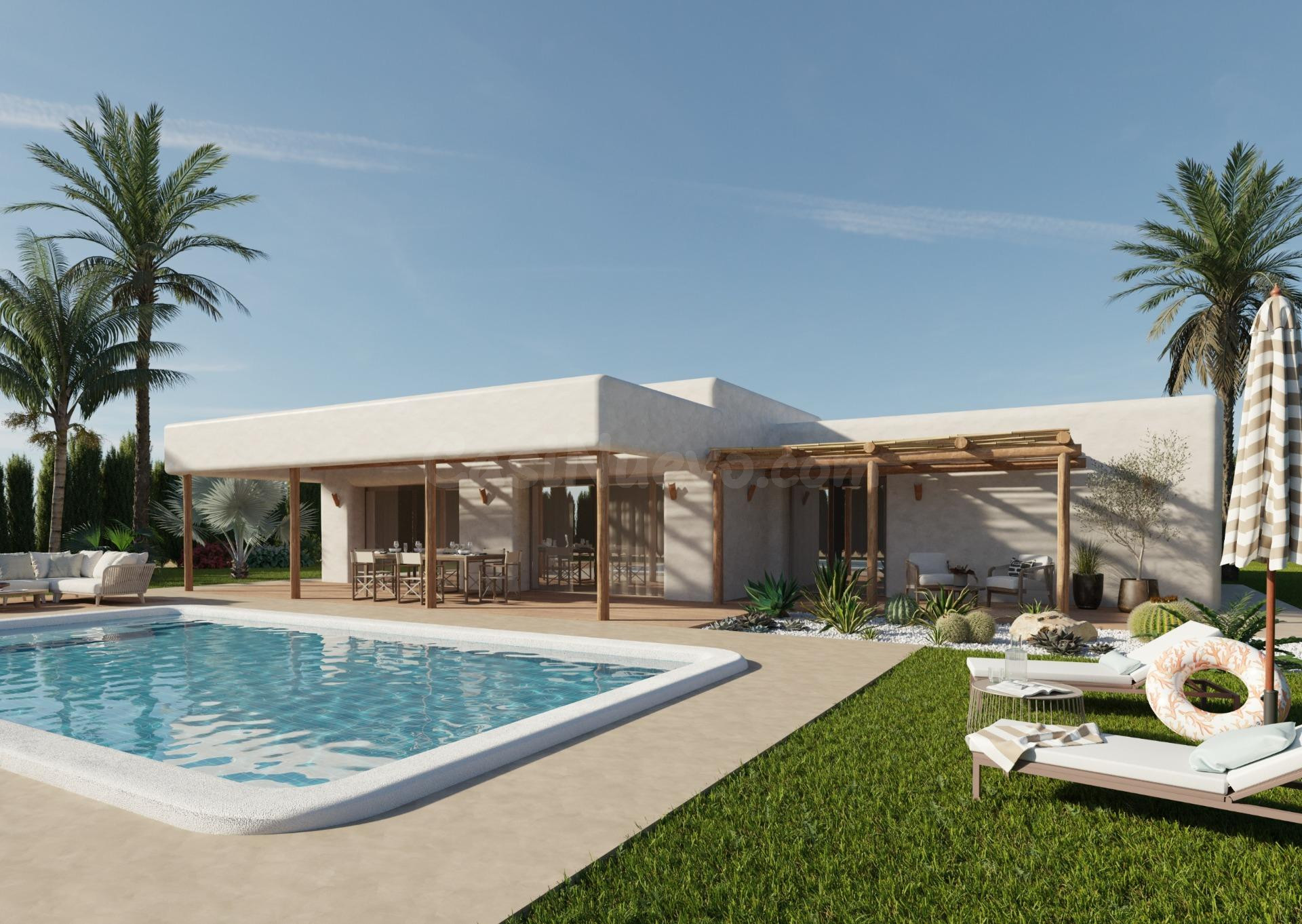 Villas de nueva construcción en amplias parcelas rústicas en - foto 3