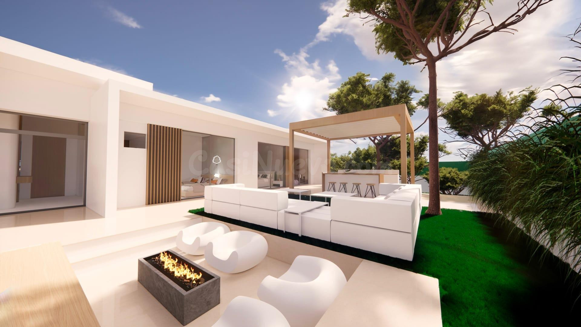 VILLAS DE OBRA NUEVA EN PINAR DE CAMPOVERDE - foto 2
