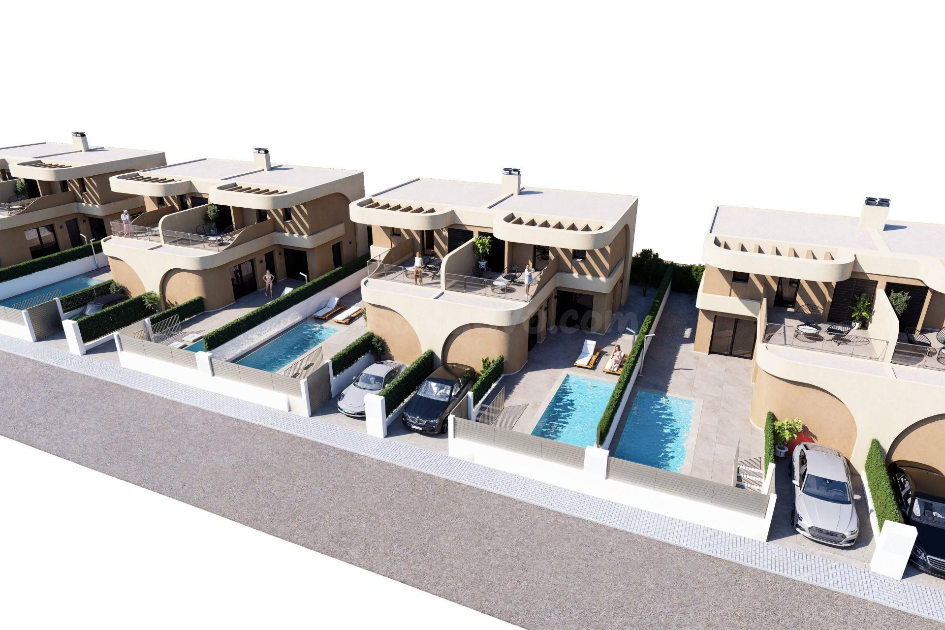 Modernas villas adosadas en Daya Nueva con diseño contemporá - foto 4