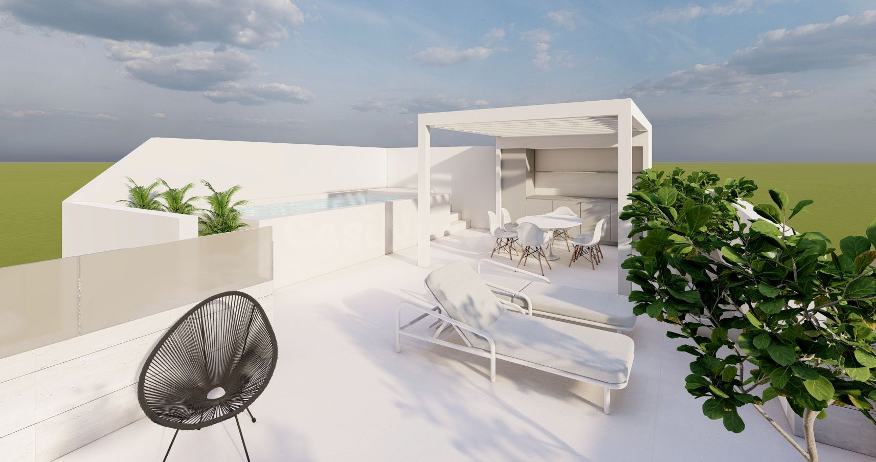 Exclusivos bungalows de nueva construcción con piscina priva - foto 3