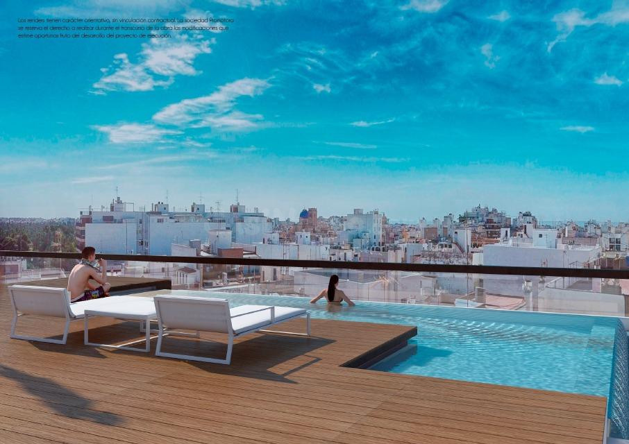 TERRAZA EN EL CENTRO DE ELCHE CON DERECHO A PISCINA !!!!!