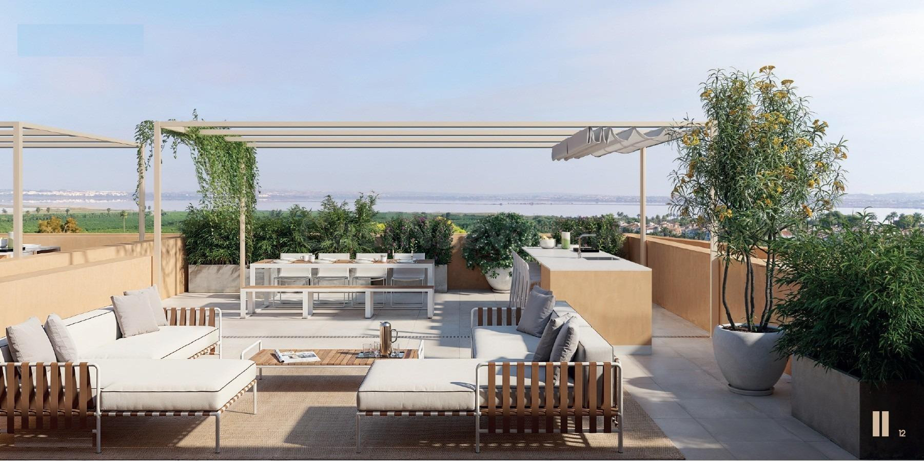Apartamentos residenciales de nueva construcción en Los Balcones, Torrevieja