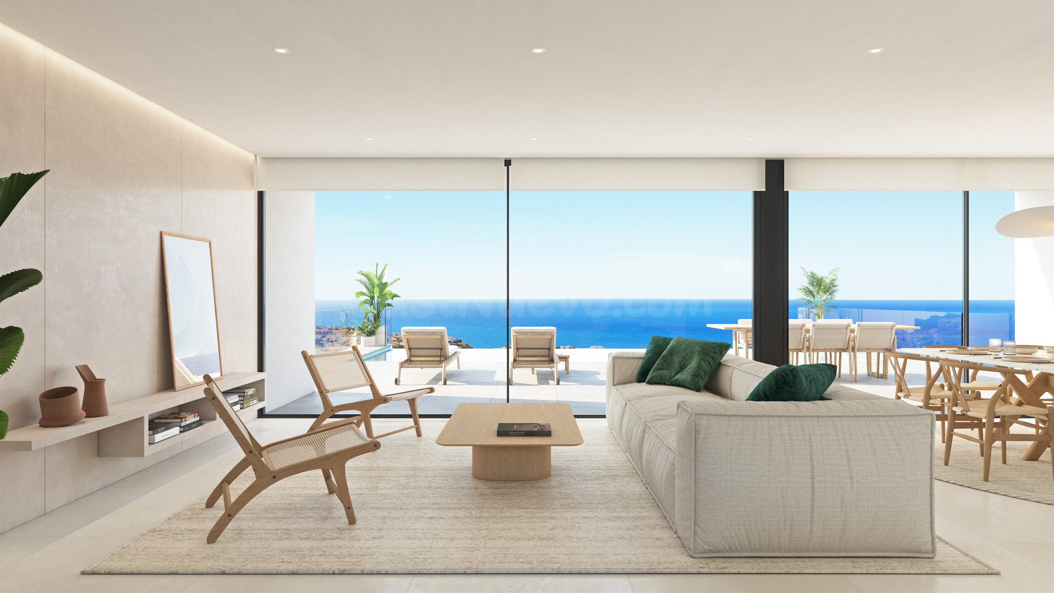 VILLA DE LUJO SOBRE EL MEDITERRÁNEO EN UBICACIÓN PRIVADA Y E - foto 4