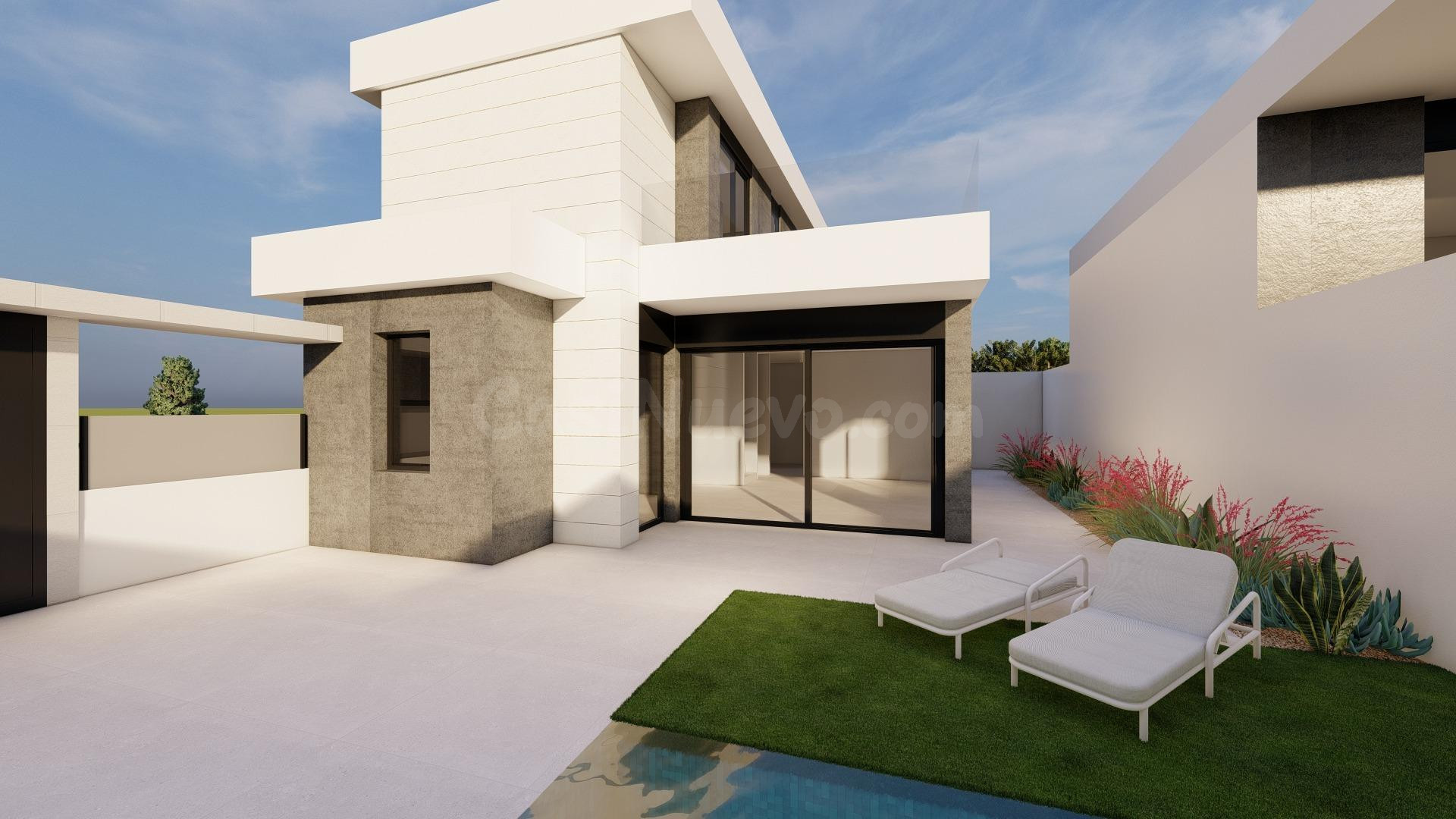 Villas modernas de nueva construcción en Pilar de la Horadad