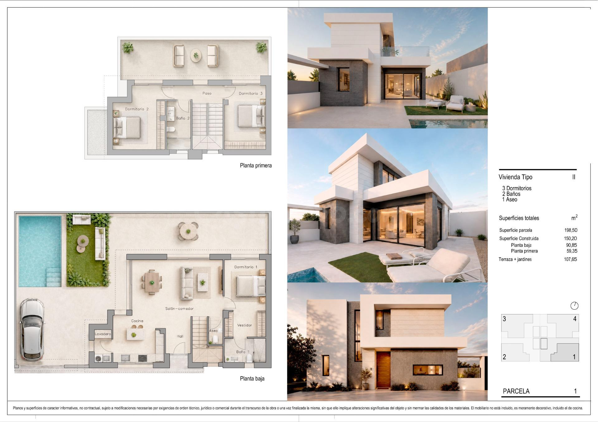Villas modernas de nueva construcción en Pilar de la Horadad - foto 5