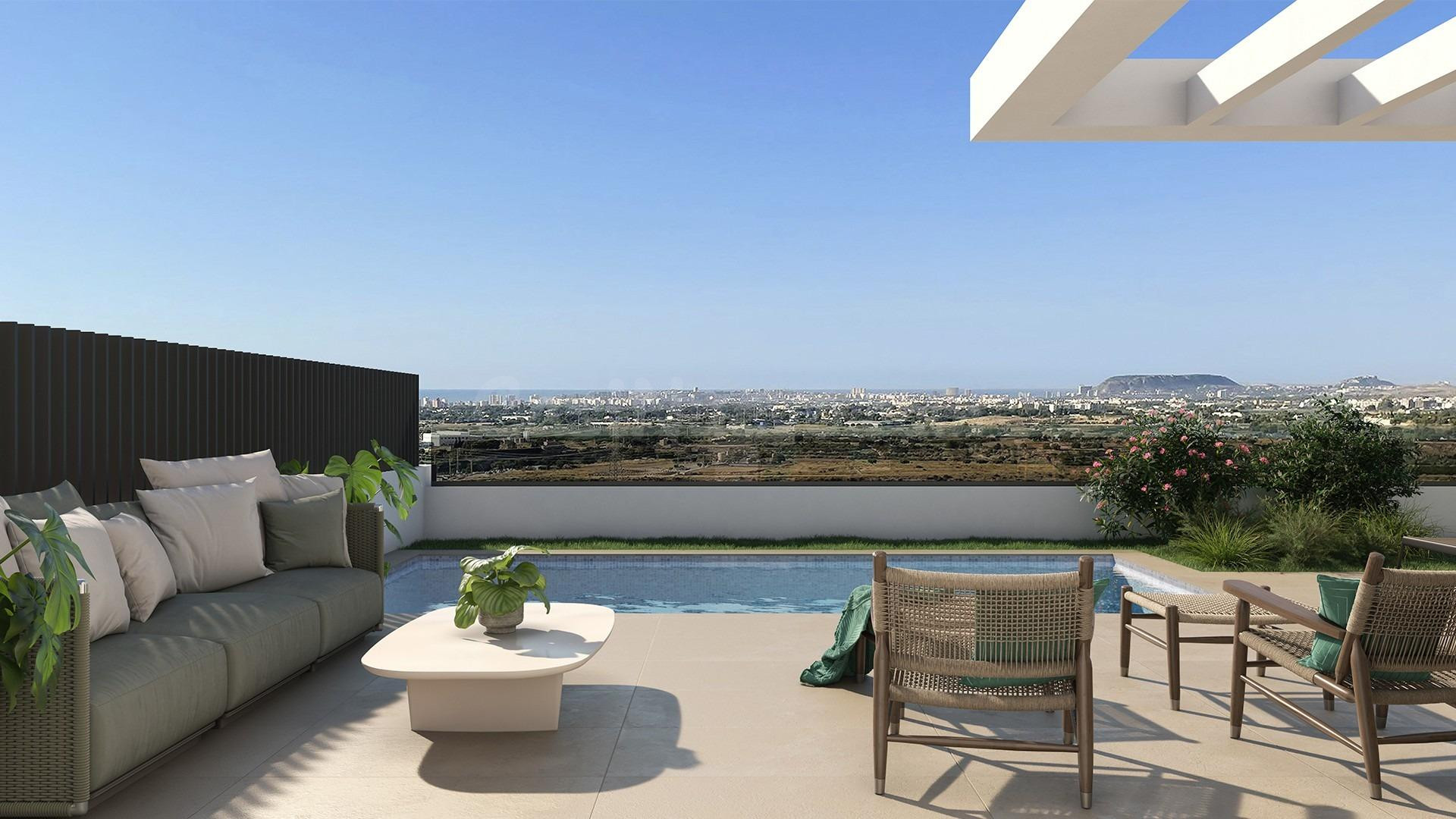 Villas adosadas de nueva construcción en venta en Mutxamel c - foto 2