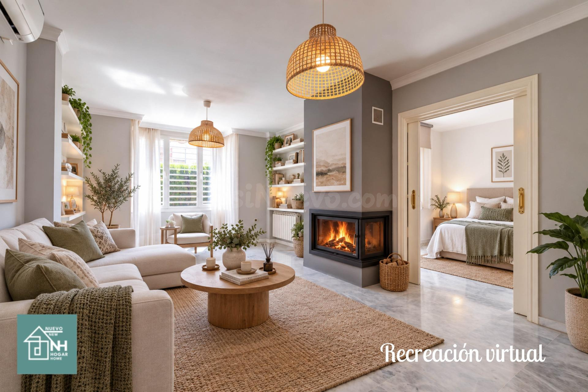 Elegante vivienda con piscina, chimenea y  jardín privado en - foto 3