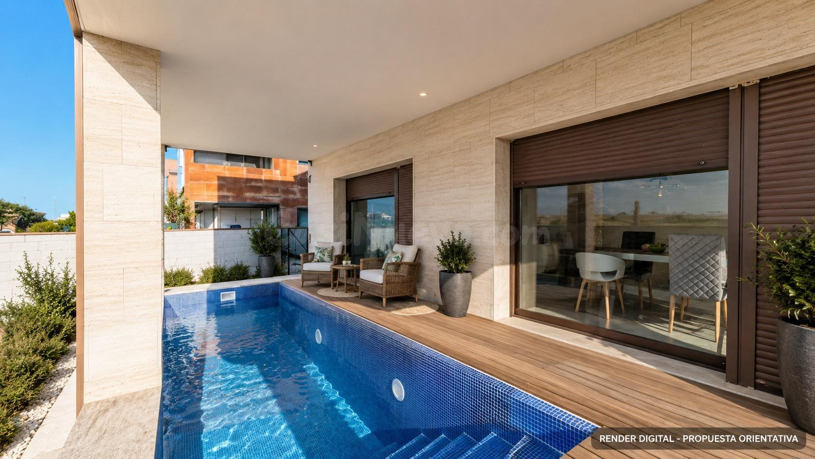 Chalet independiente de 364 m2 con parcela de 662 m2, piscin - foto 2