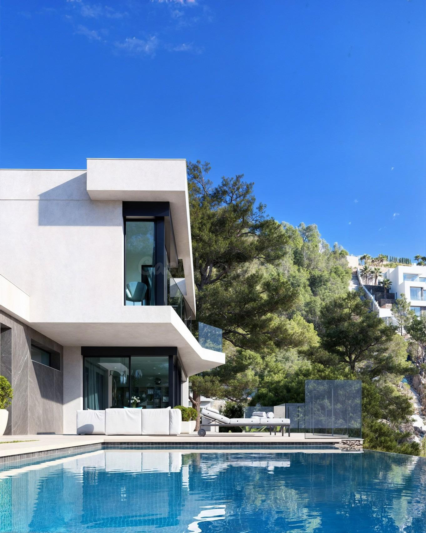 Villa de lujo de nueva construcción con vistas panorámicas a - foto 3