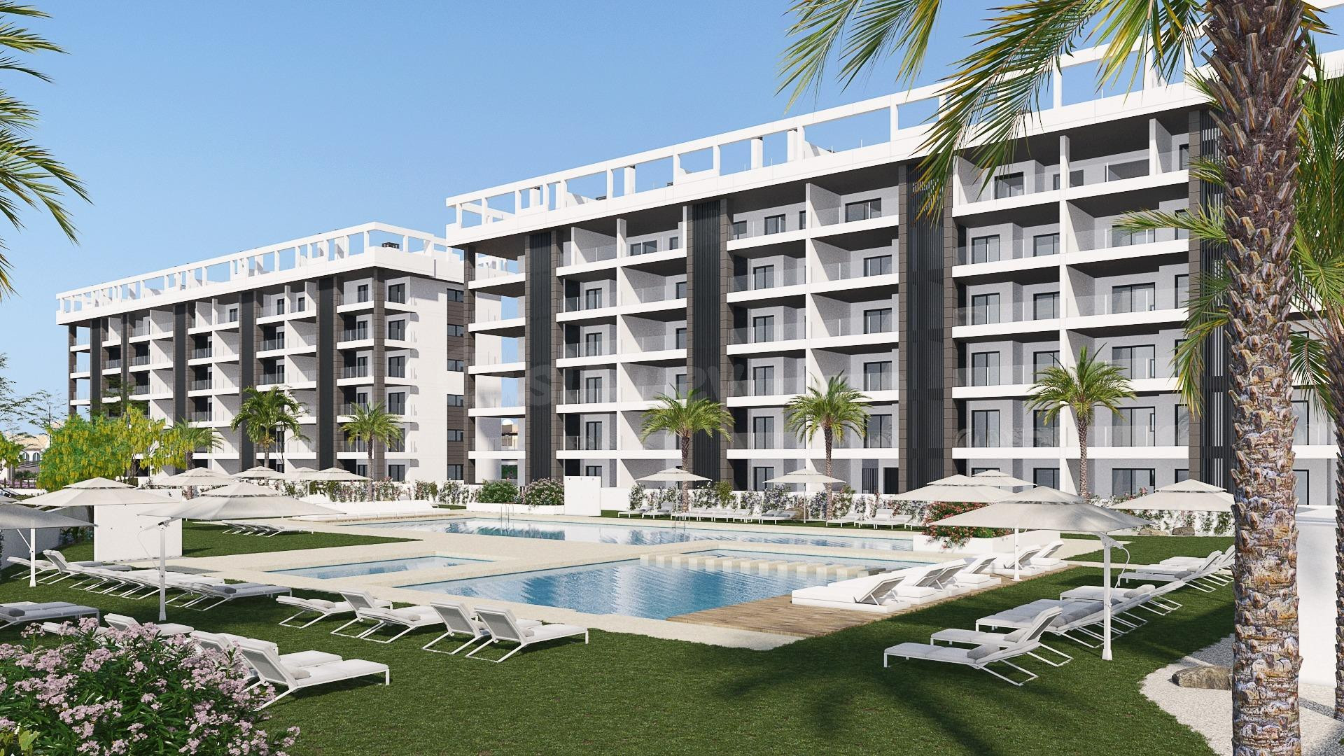 URBANIZACION CERRADA DE OBRA NUEVA EN TORREVIEJA A SOLO 700M - foto 5