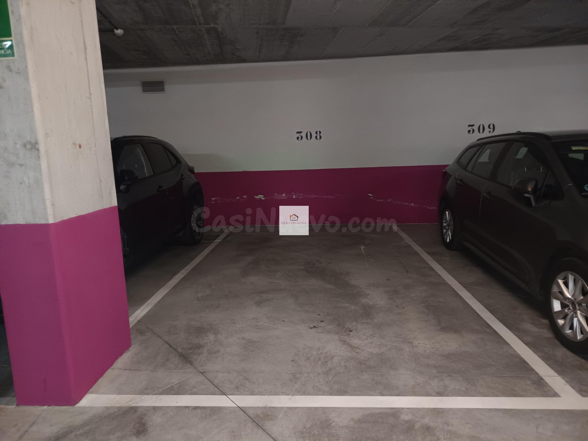 Garaje 14m² en alquiler - Delicias