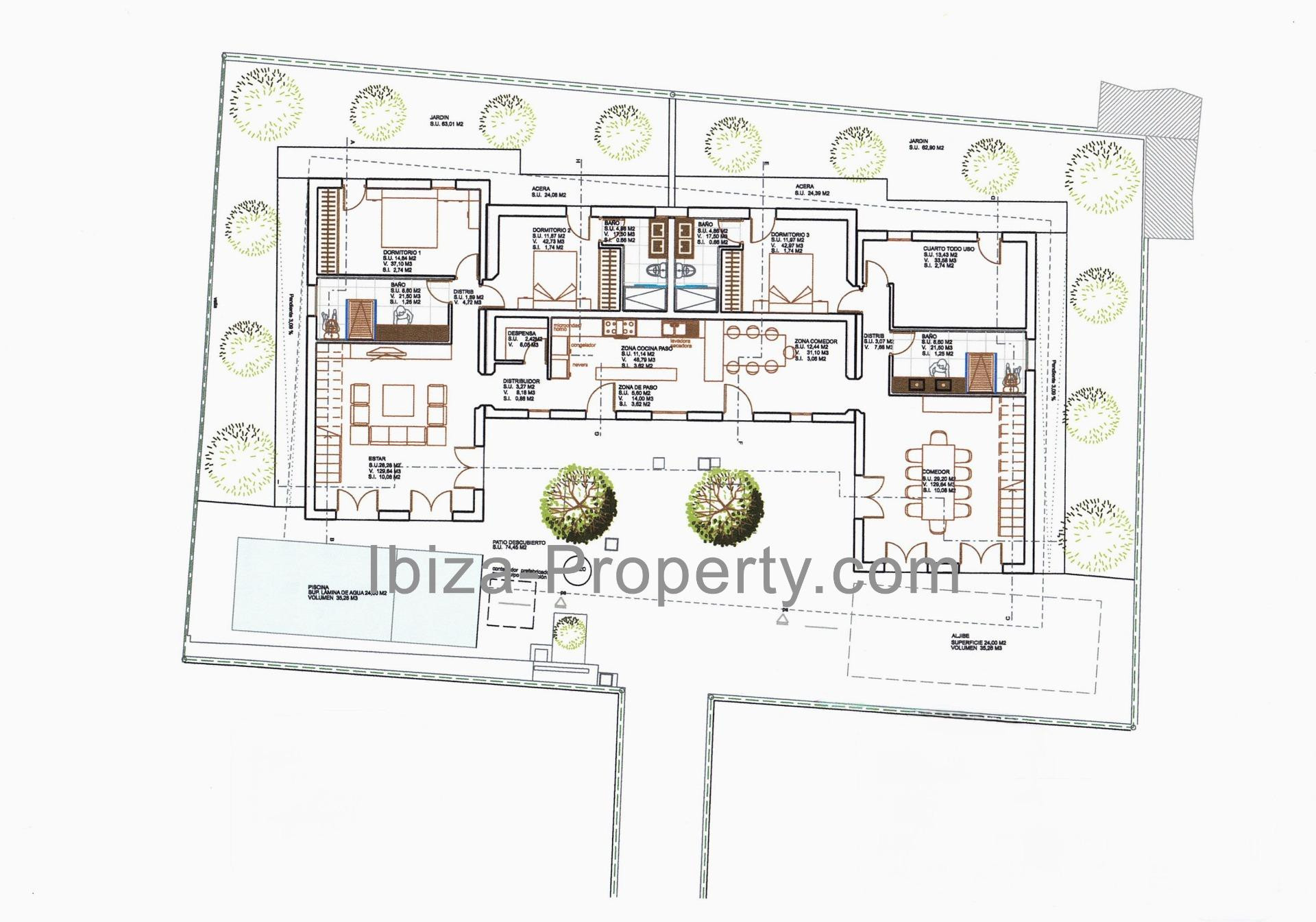 VENTA - PROYECTO CON PROYECTO BÁSICO – PUIG D’EN VALLS, SANT - foto 3