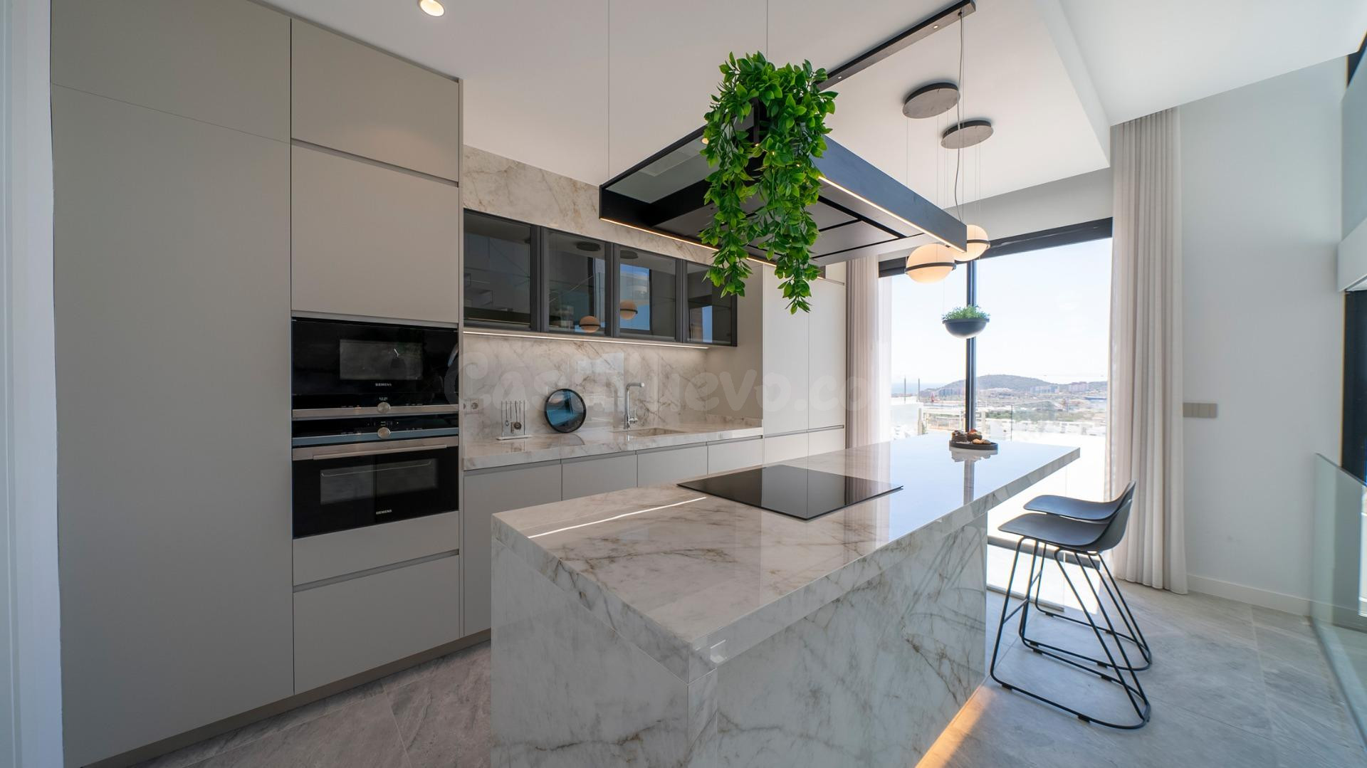 VILLAS DE LUJO DE OBRA NUEVA EN FINESTRAT CON VISTAS AL MAR - foto 5