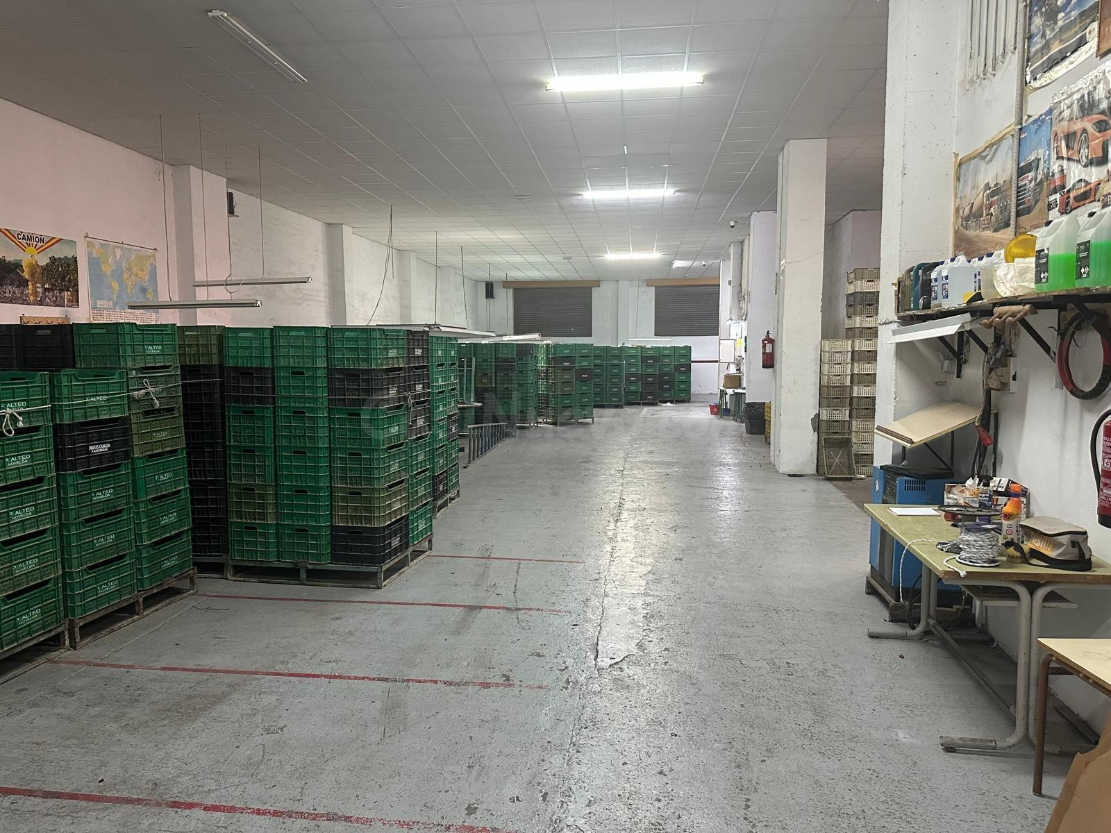 Gran almacén de 590 m2 con acceso para vehículos en Novelda - foto 2