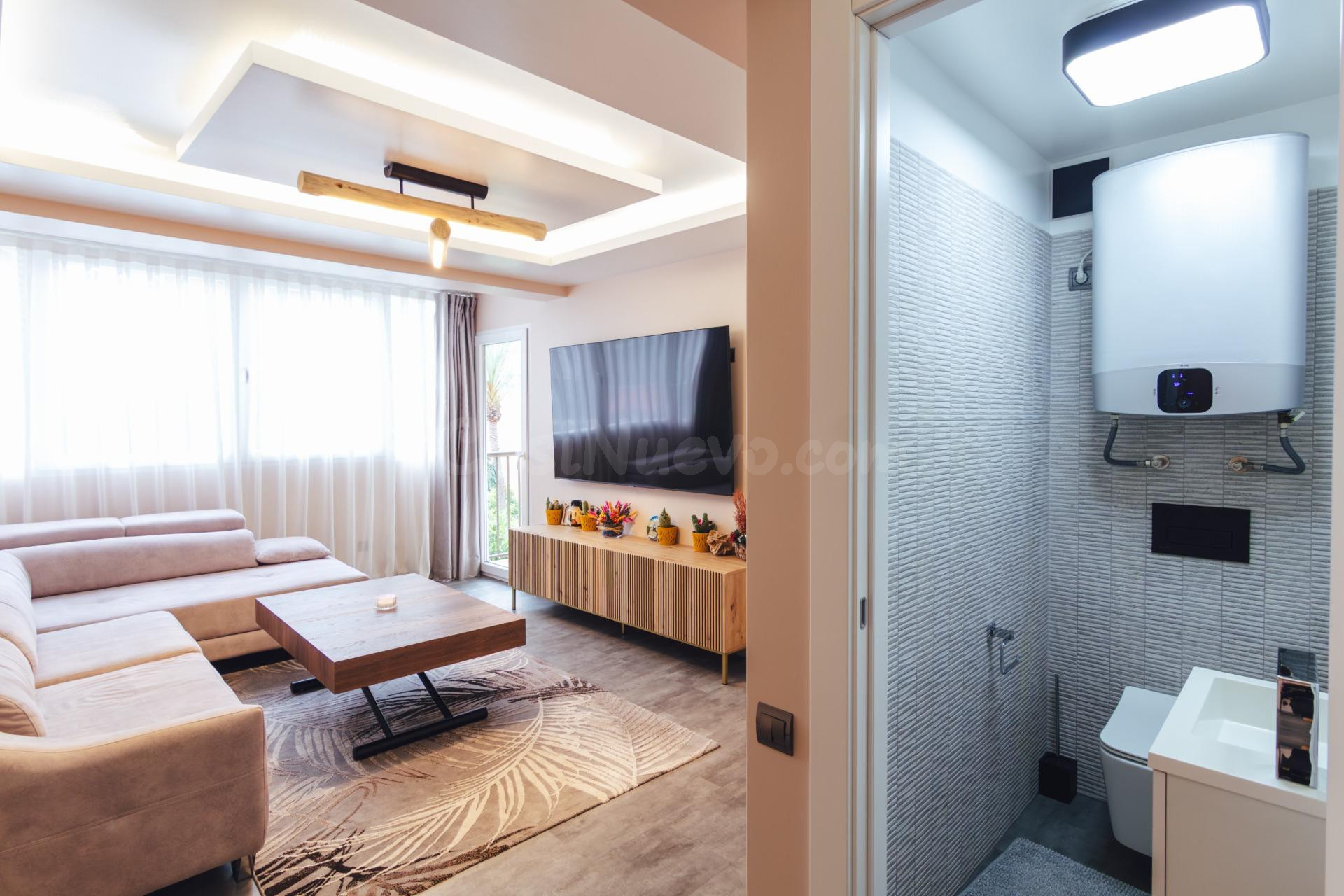 Piso en venta en Benidorm 3 dormitorios, reformado de diseño. - foto 4