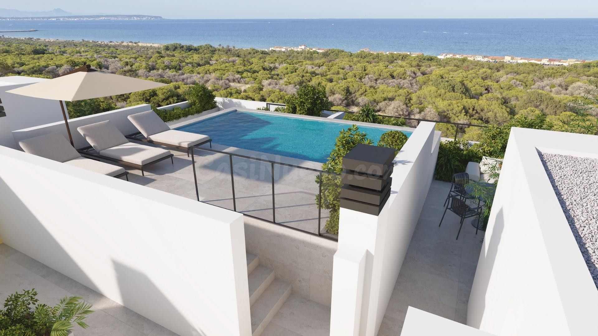 Apartamentos de nueva construcción en el centro de Guardamar del Segura, cerca de la playa - foto 2