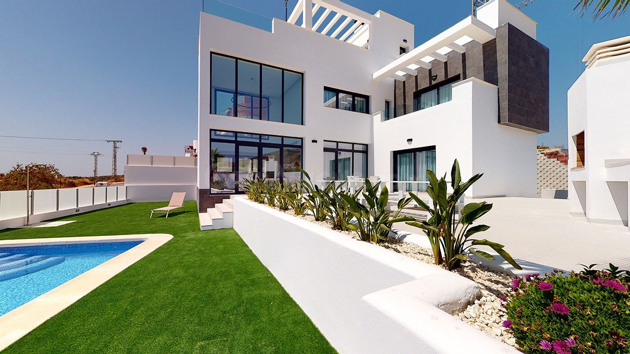 Villas de lujo en la promoción de Finestrat