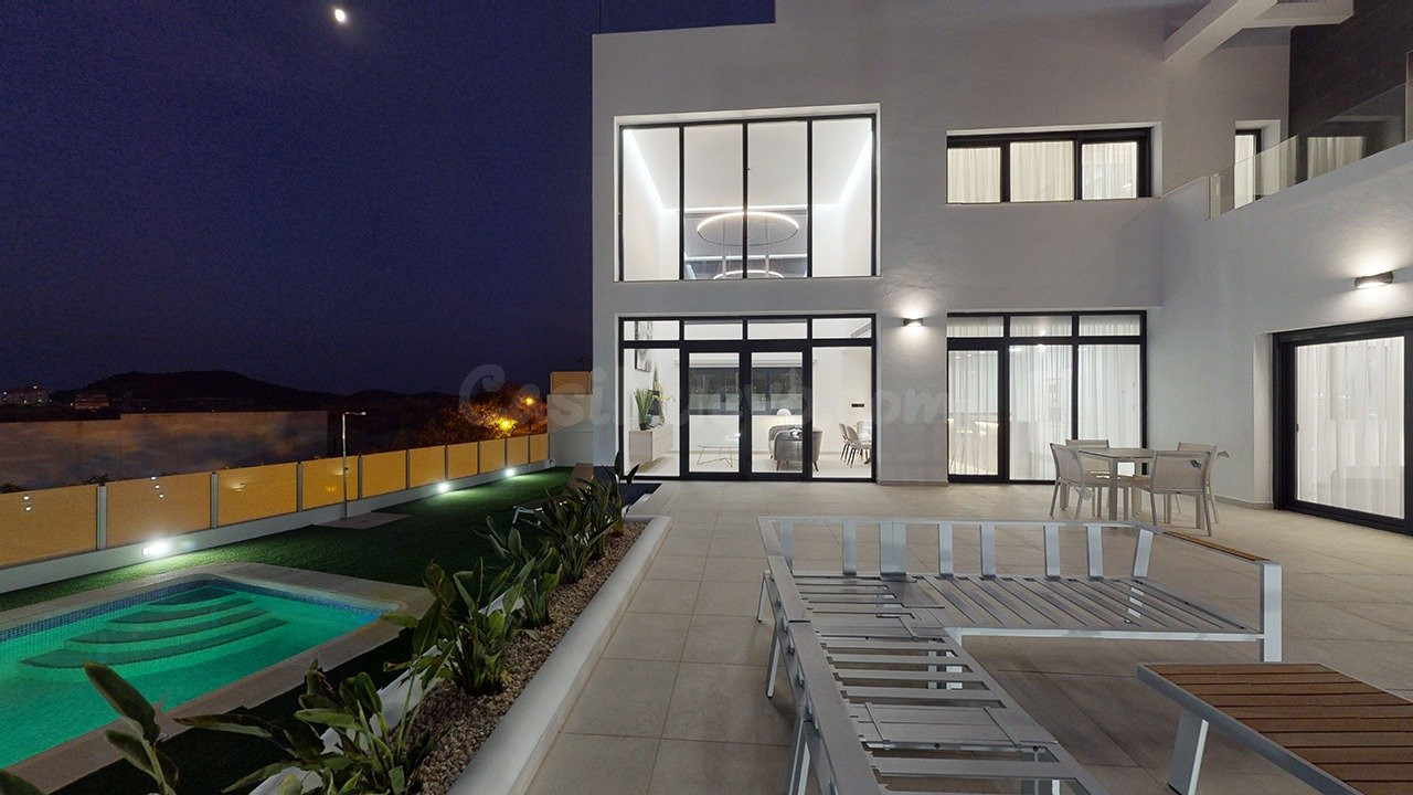 Villas de lujo en la promoción de Finestrat - foto 5