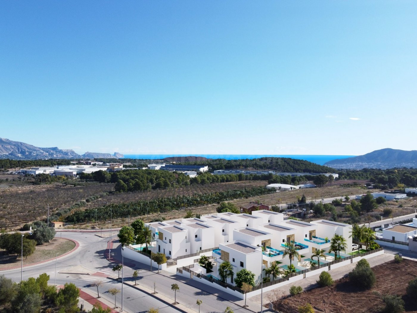 15 nuevas villas en Polop