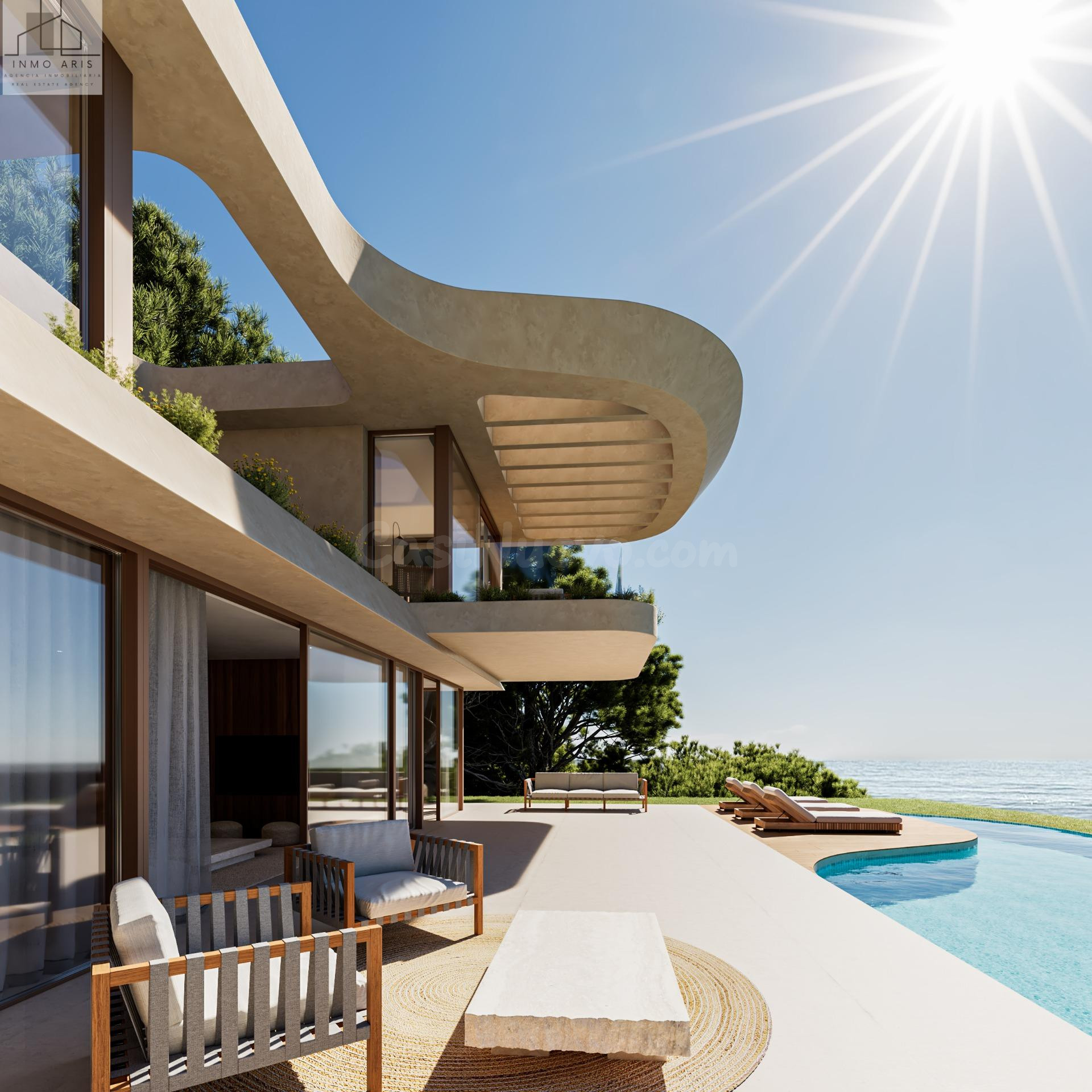 Villa 4 habitaciones 550m² en venta - Portichol - Balcón al  - foto 4