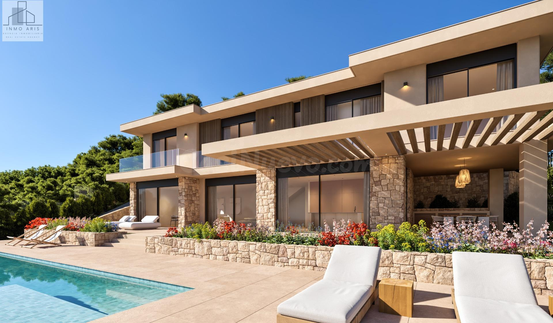 Villa 4 habitaciones 299m² en venta - Portichol - Balcón al  - foto 3