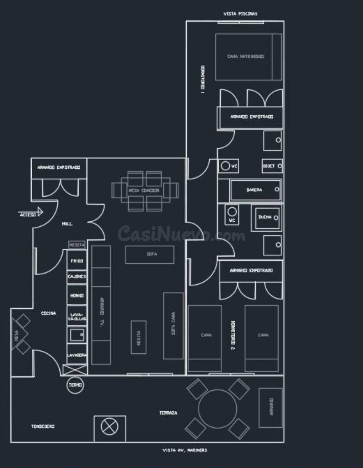 Piso en la Cala de Villajoyosa, La Villajoyosa - foto 3