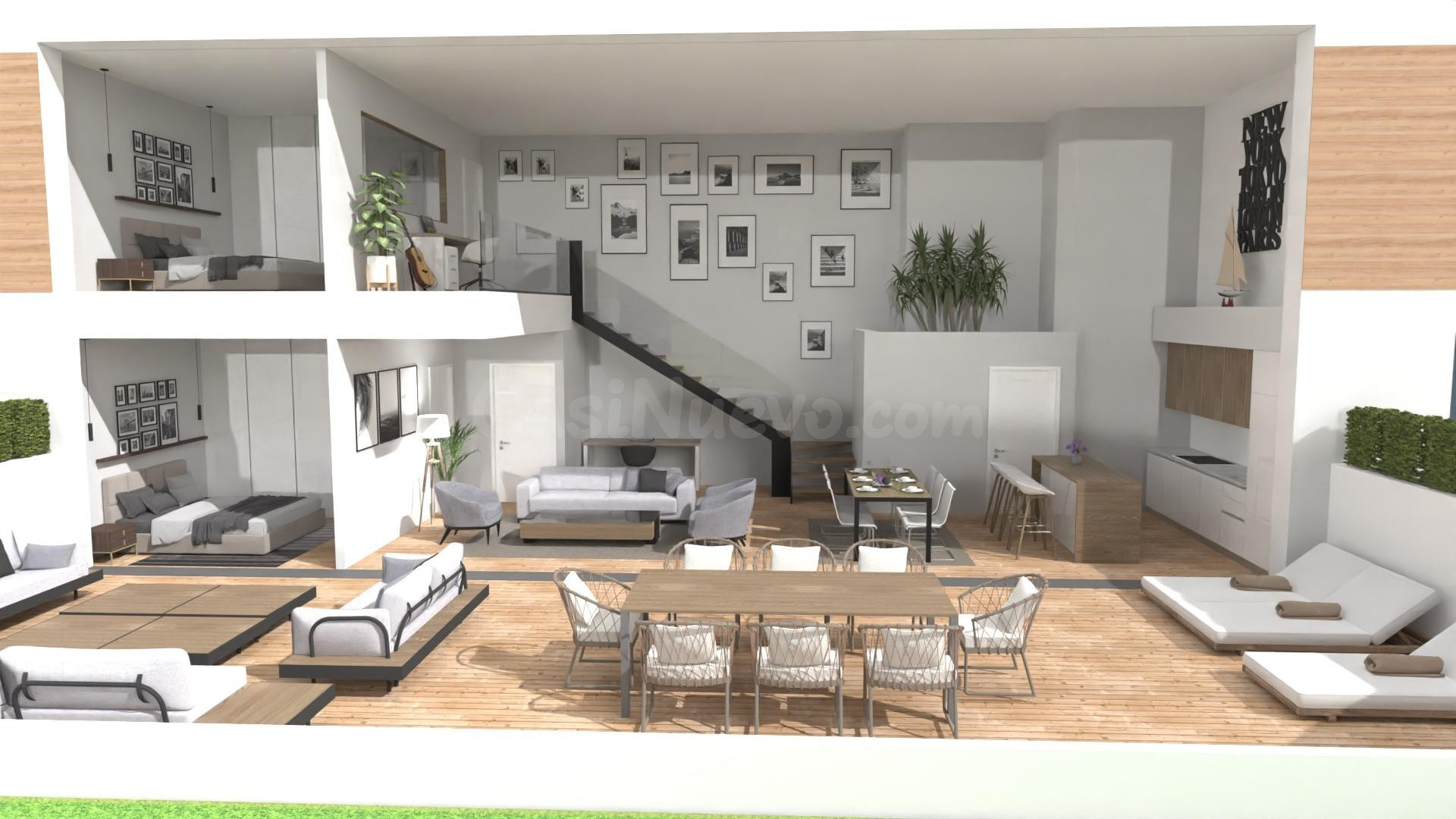 REF 4083 OBRA NUEVA RESIDENCIAL LOFT NATURE 1 , 2 , 3 Y 4 DO