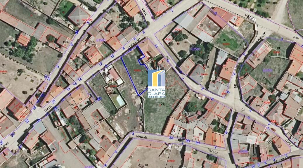 SOLAR URBANO EN VENTA EN EL CENTRO DE MONTAMARTA (ZAMORA)