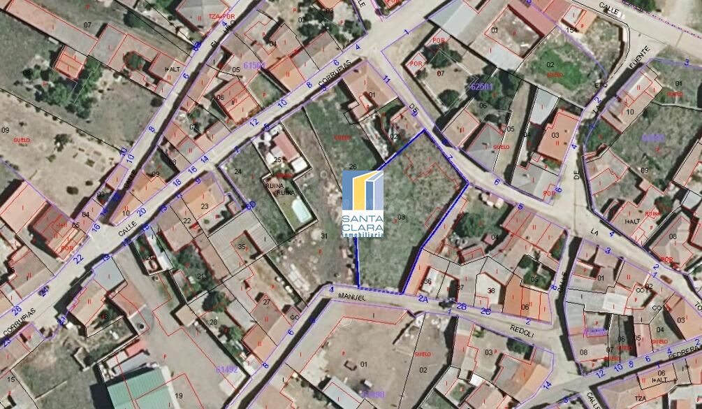SOLAR URBANO EN VENTA EN EL CENTRO DE MONTAMARTA, (ZAMORA)