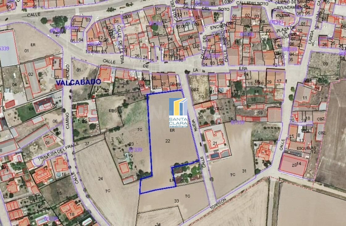 PARCELA URBANA CONSOLIDADA EN VALCABADO, ZAMORA.