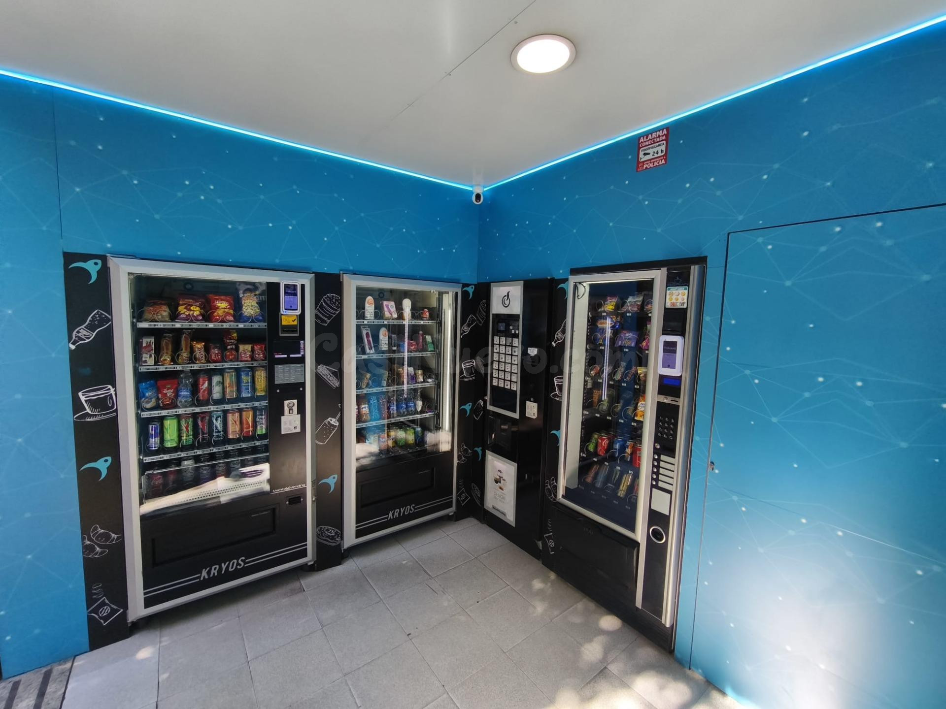 Traspaso de tienda de vending 24 horas en Valencia