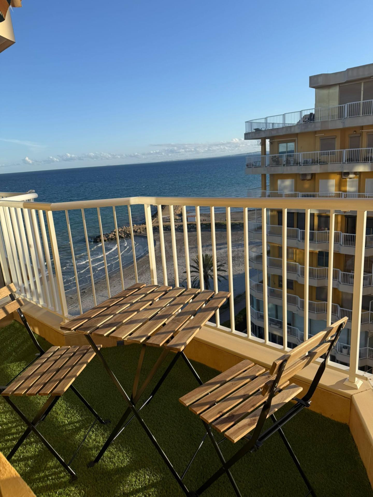 ¡ÚLTIMA QUINCENA DE JULIO! Estudio con Vistas al Mar y Piscina en Santa Pola