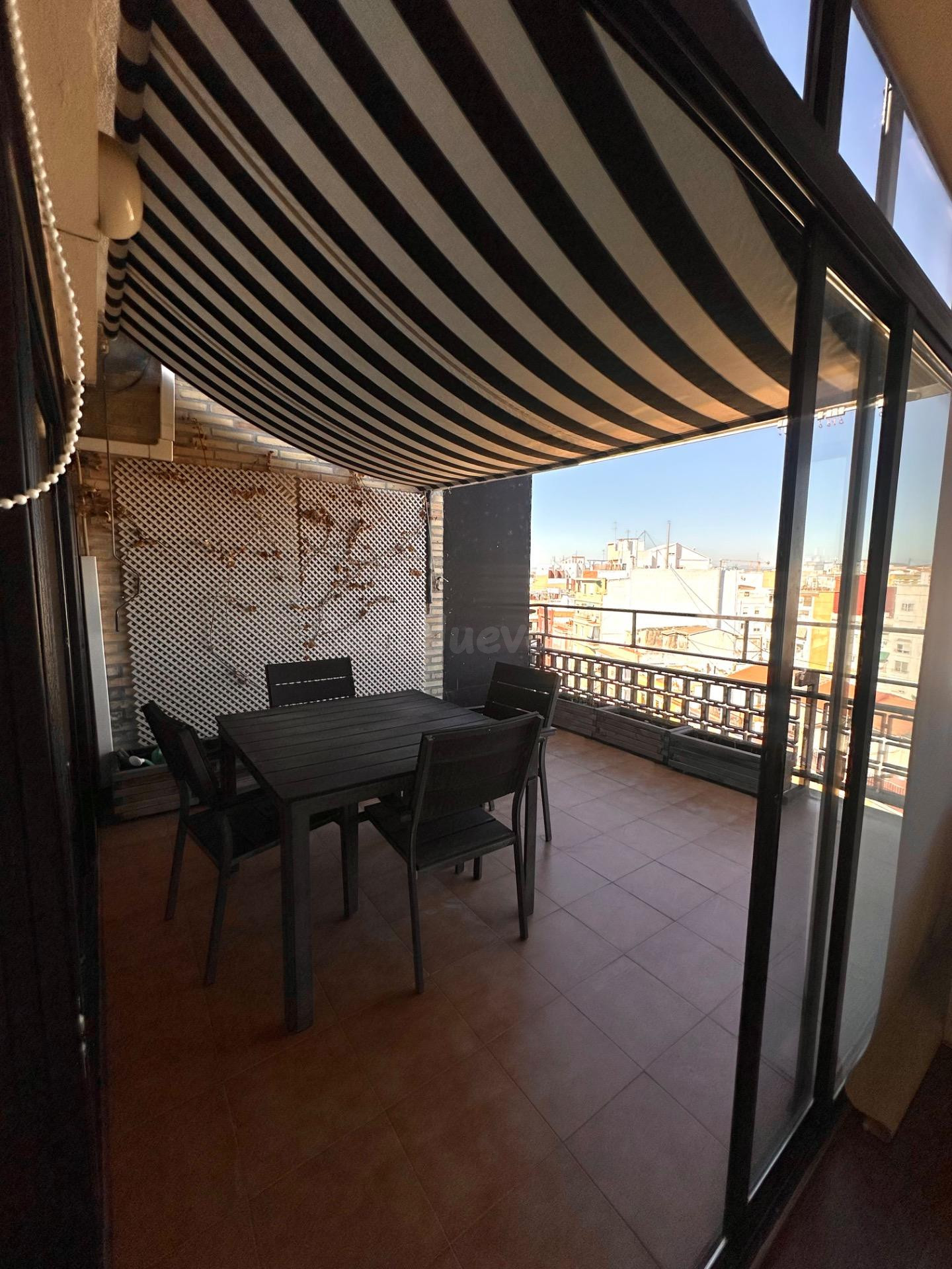 Ático con terraza céntrico