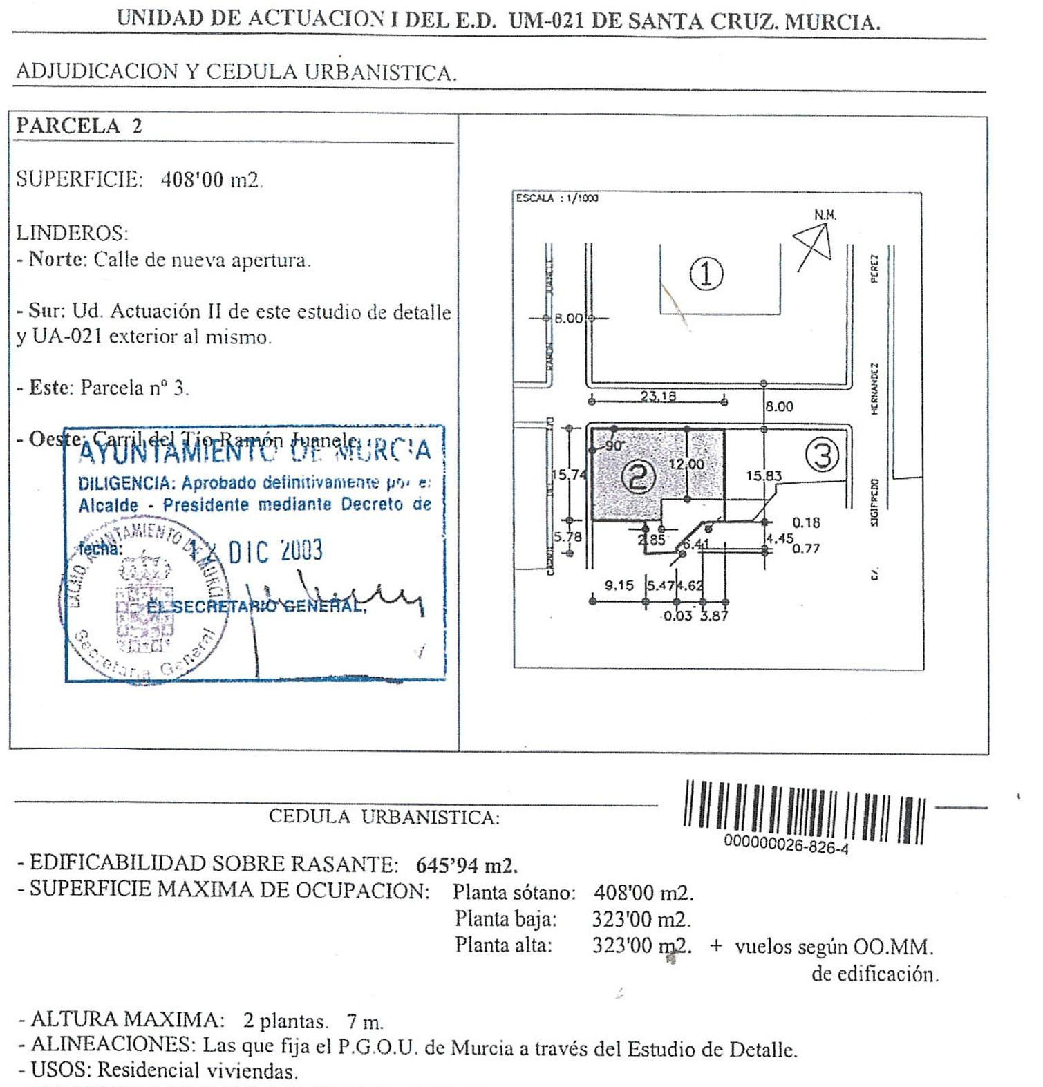 SE VENDE TERRENO URBANO EN SANTA CRUZ - foto 4