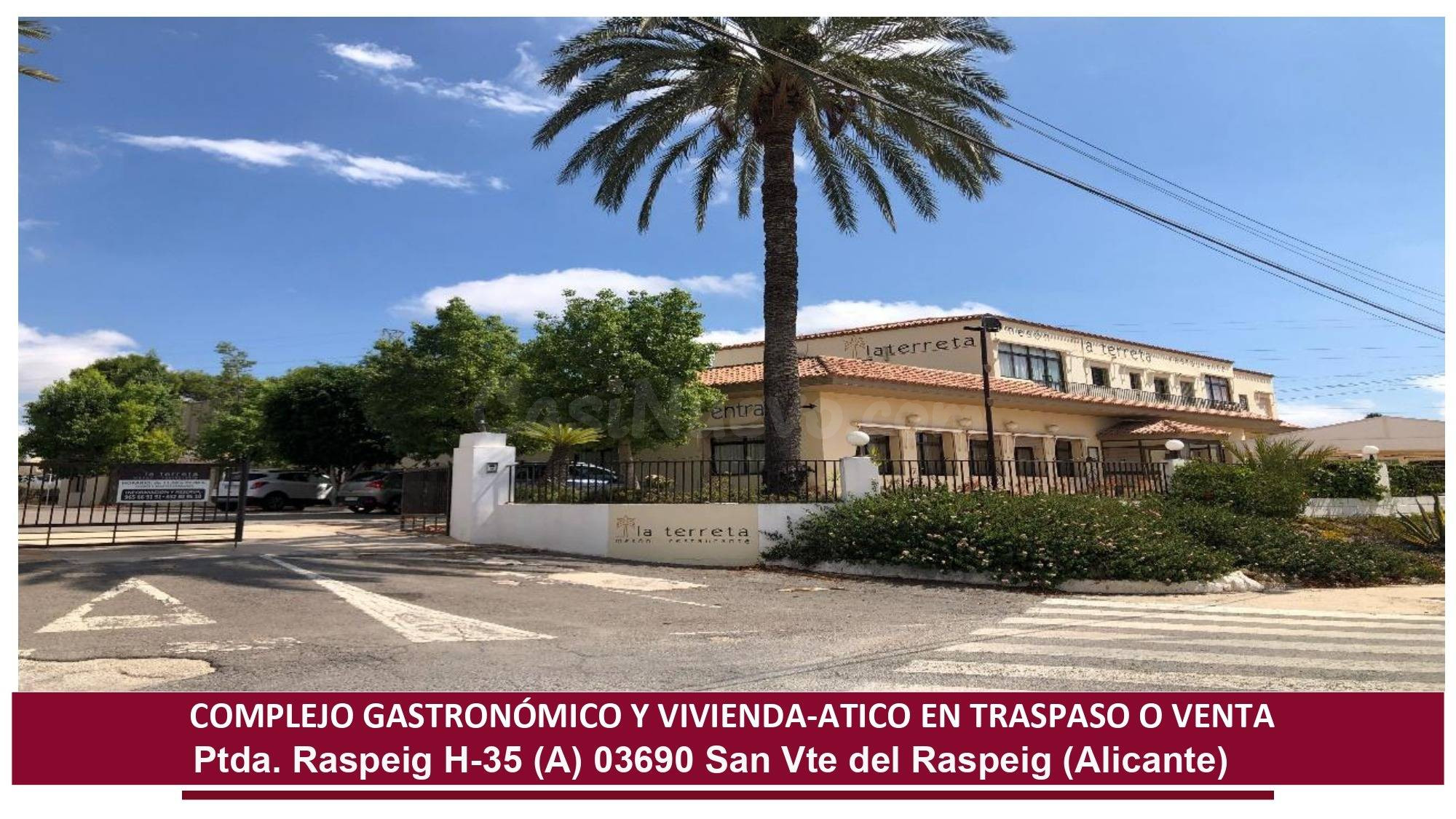 A LA VENTA LA TERRETA EL MITICO MESÓN DE SAN VICENTE DEL RAS