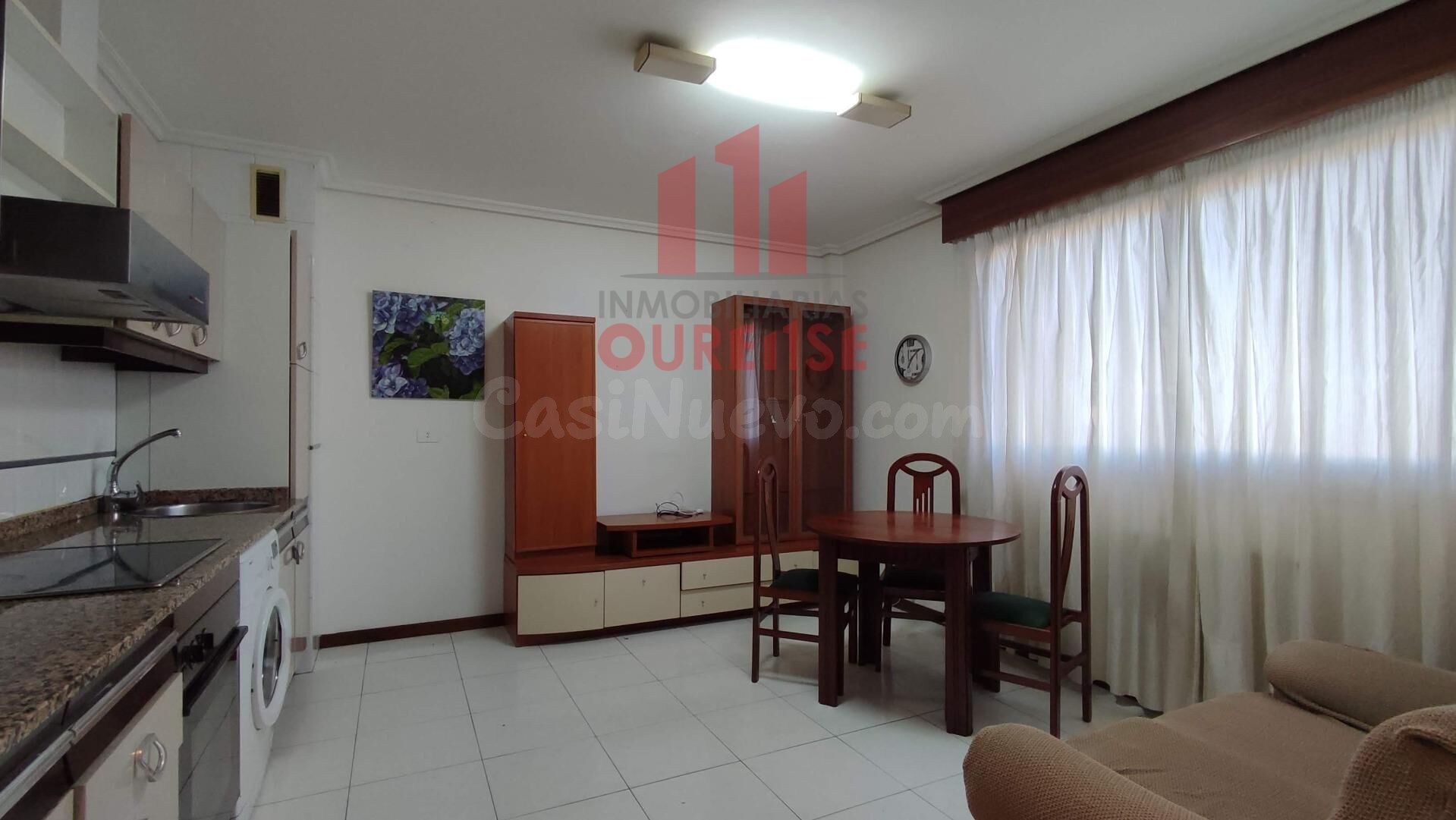 ESTUDIO AMUEBLADO EN LA ZONA DEL COUTO (DISPONIBLE EL 1 DE N - foto 2