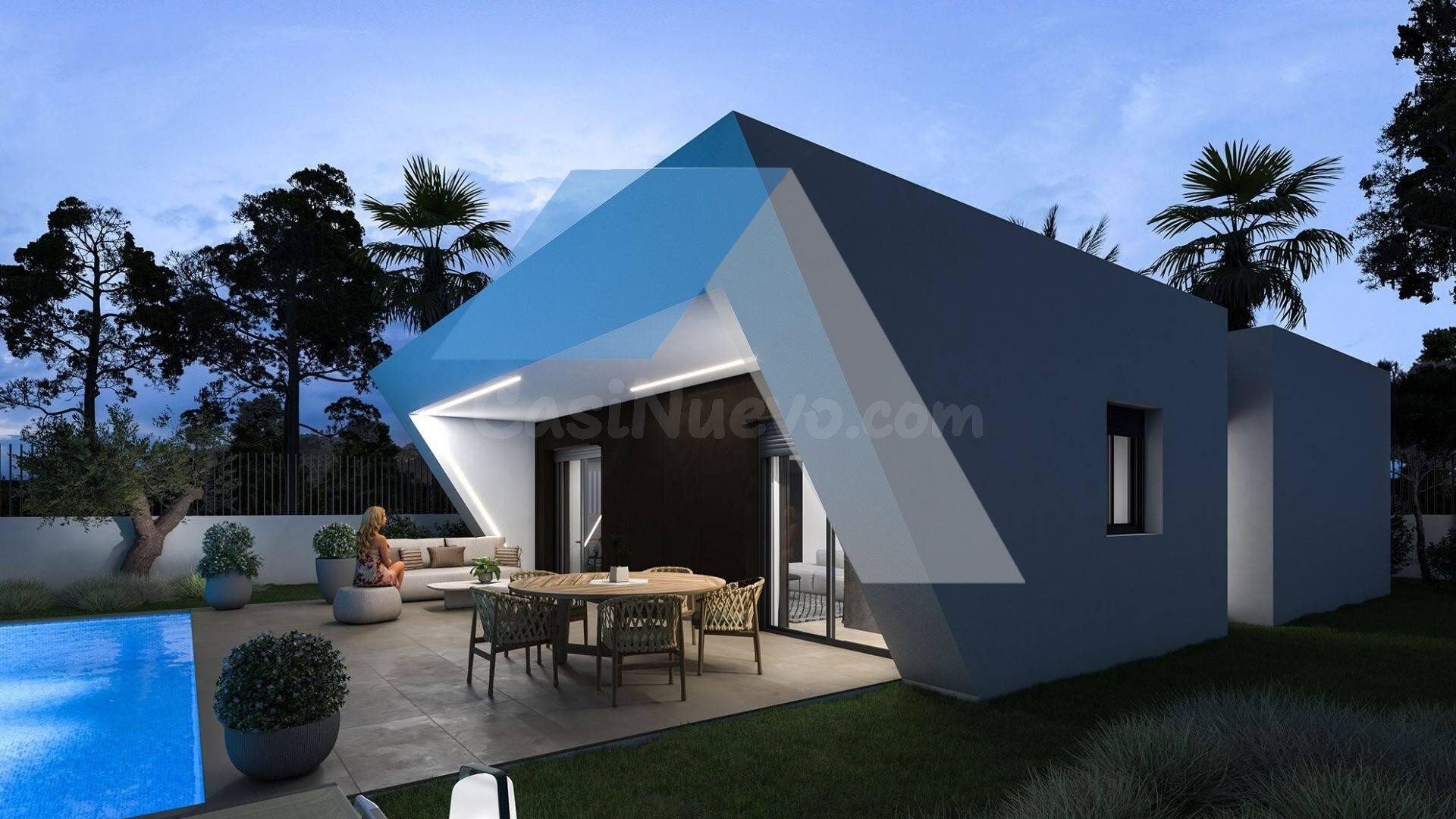 Villas de obra nueva en Monforte del Cid - foto 2