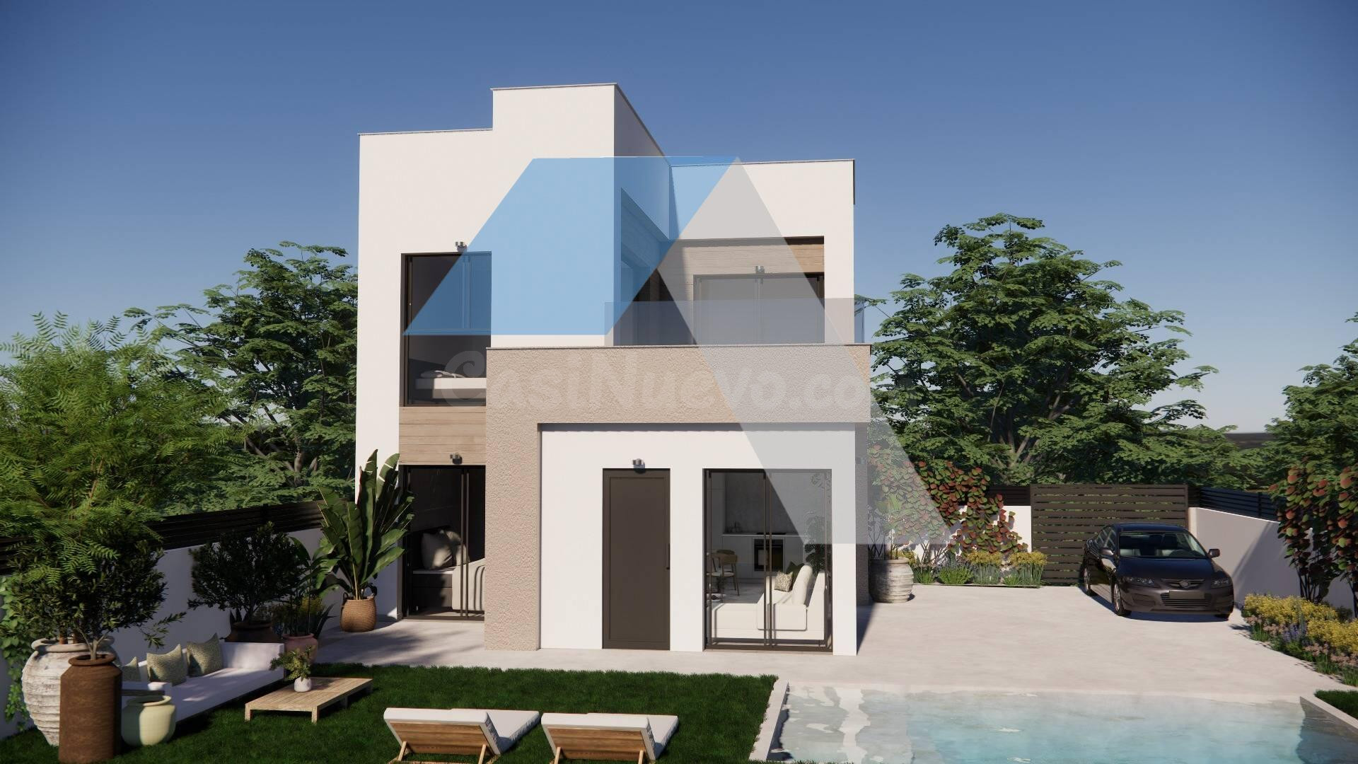 VILLAS DE OBRA NUEVA EN ORIHUELA COSTA