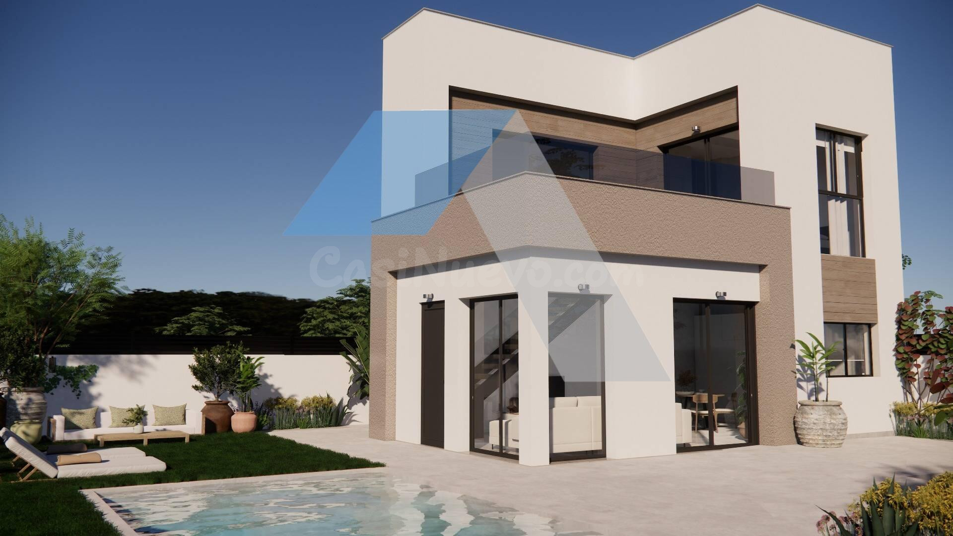 VILLAS DE OBRA NUEVA EN ORIHUELA COSTA - foto 2