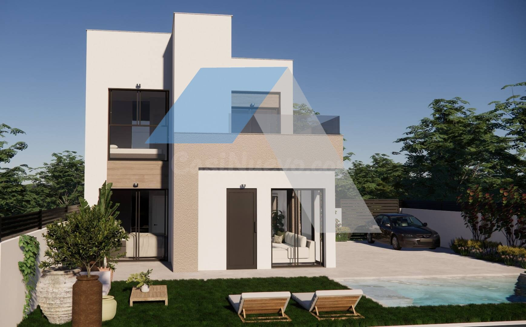 VILLAS DE OBRA NUEVA EN ORIHUELA COSTA - foto 4