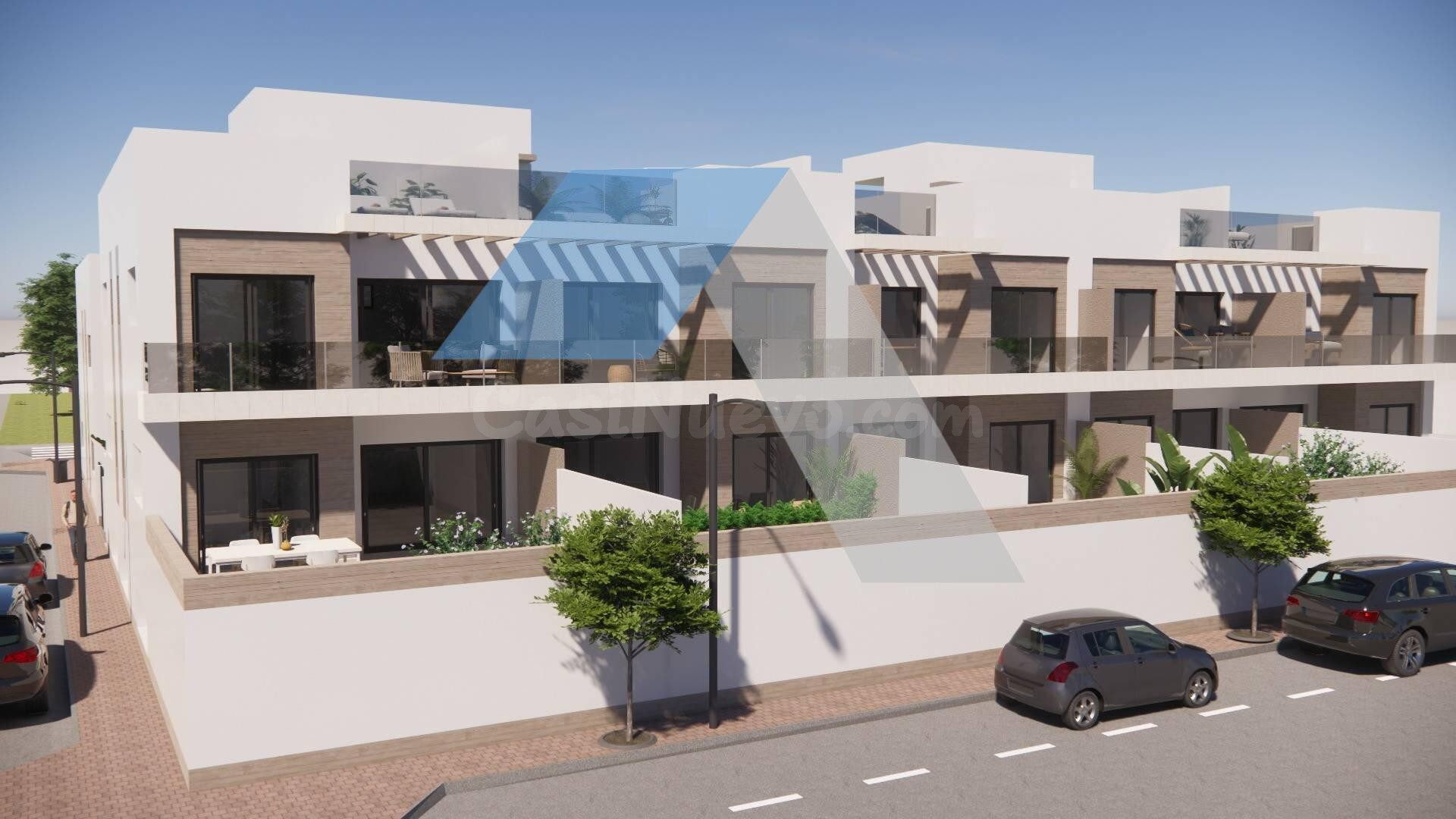 Bungalows de obra nueva en Rojales
