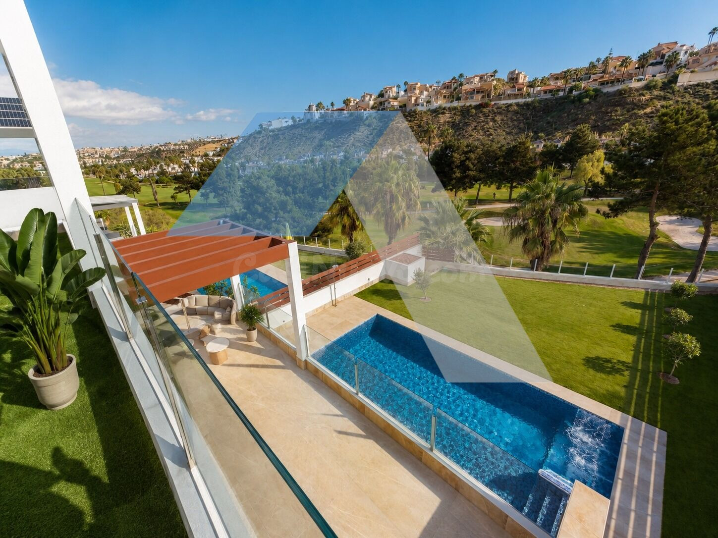 Villa de luja de obra nueva en primera linea campo de golf C - foto 5