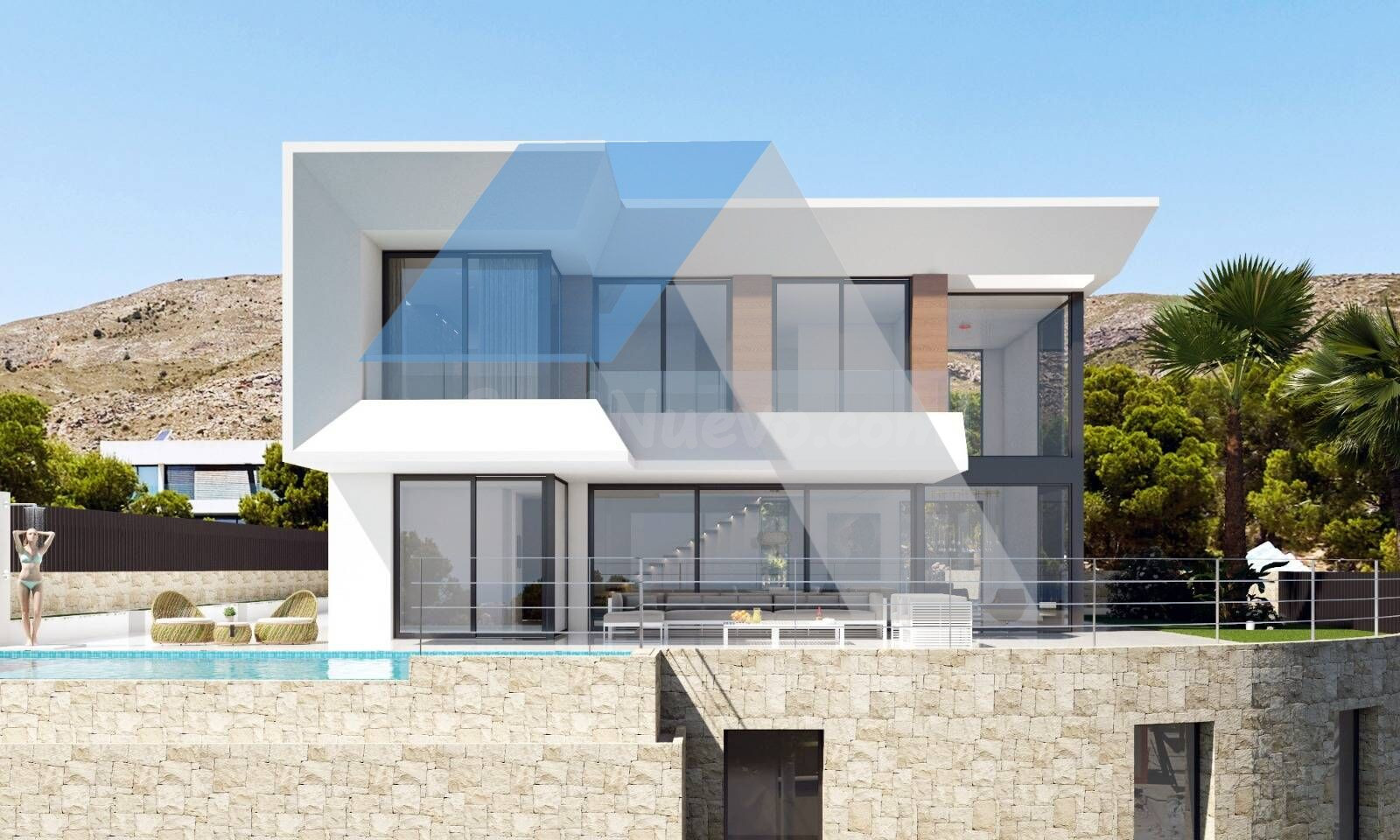 Villas independientes de obra nueva en Finestrat - foto 2